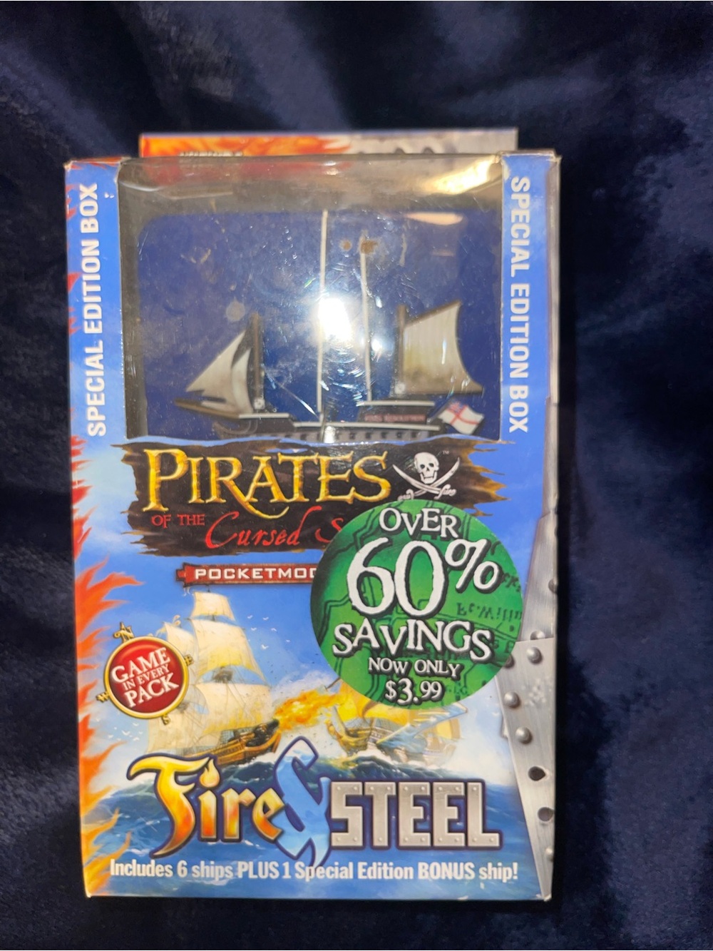 Wizkids CSG Pirates Fire & Steel SE Special Edition Box Lucky Seven Ship B-Grade